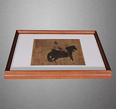 株洲市书画装裱配框服务案例